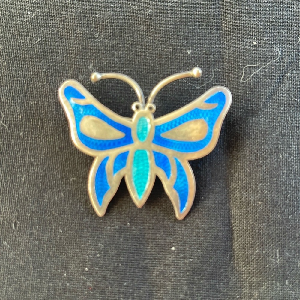 Vintage Butterfly Brooch Pin